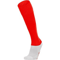 Macron Nitro II Chaussettes De Football - Rouge Fluo