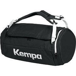 Kempa K-Line Sac De Sport Avec Poches Latérales - Noir / Blanc