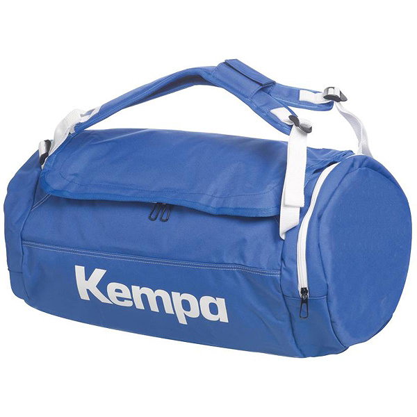 Kempa K-Line Sporttas Met Zijvakken - Royal / Wit