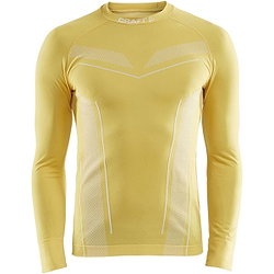 Craft Pro Control Seamless Longsleeve Heren - Geel