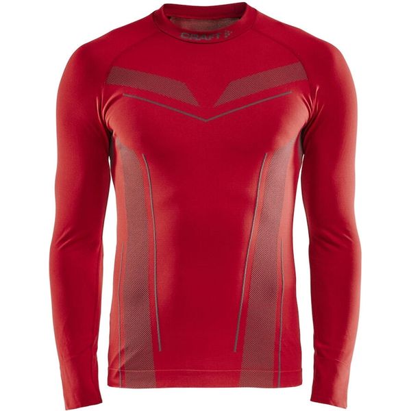 Craft Pro Control Seamless Maillot Manches Longues Hommes - Rouge