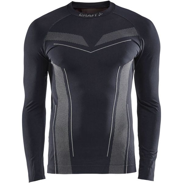 Craft Pro Control Seamless Maillot Manches Longues Hommes - Noir