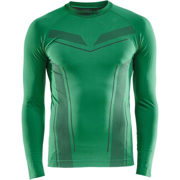 Craft Pro Control Seamless Maillot Manches Longues Hommes - Vert