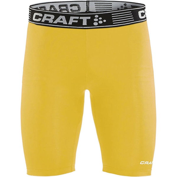 Craft Pro Control Kompressionsshort - Gelb