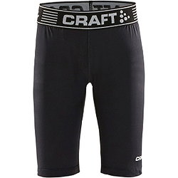 Craft Pro Control Compressieshort Kinderen - Zwart