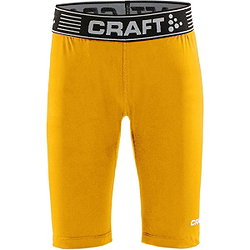 Craft Pro Control Kompressionsshort Kinder - Gelb