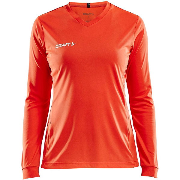 Craft Squad Solid Maillot À Manches Longues Femmes - Orange