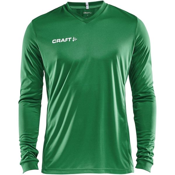 Craft Squad Solid Voetbalshirt Lange Mouw Heren - Groen