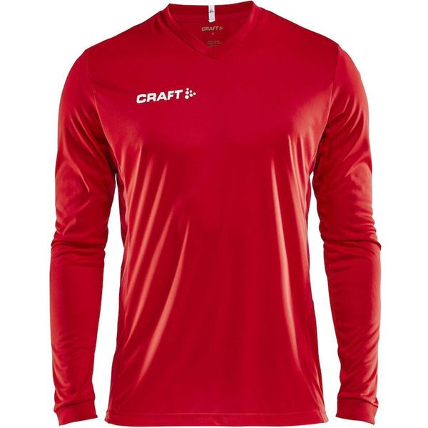 Craft Squad Solid Maillot À Manches Longues Hommes - Rouge