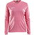Craft Squad Solid Voetbalshirt Lange Mouw Dames - Roze