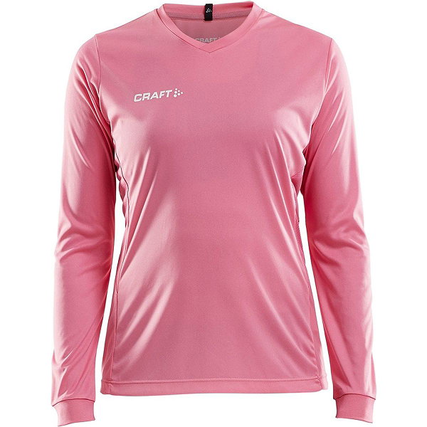 Craft Squad Solid Voetbalshirt Lange Mouw Dames - Roze