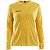 Craft Squad Solid Voetbalshirt Lange Mouw Dames - Geel
