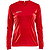 Craft Squad Solid Voetbalshirt Lange Mouw Dames - Rood