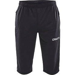 Craft Progress Pantalon D‘Entraînement 3/4 Hommes - Noir / Blanc