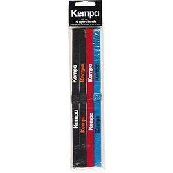 Kempa Set De 4 Serre-Tête - Noir / Rouge / Bleu Clair