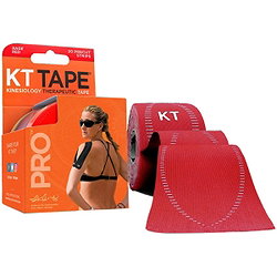KT Tape Pro Tape Vorgeschnittenes (5 X 25 Cm) - 20 Pcs - Rot