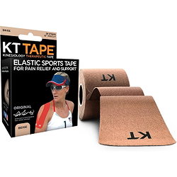 KT Tape Original Tape Precut (5 X 25Cm) - 20 Pcs - 5 Mètres - Beige
