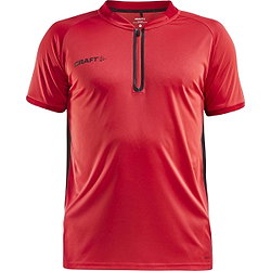 Craft Pro Control Impact Poloshirt Kinder - Rot