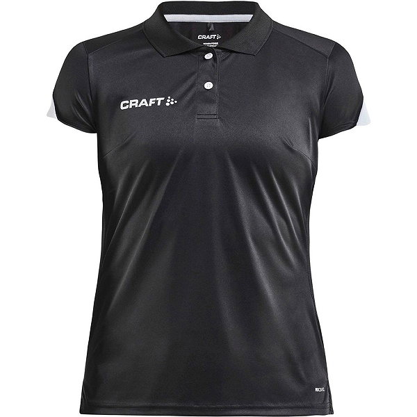Craft Pro Control Impact Poloshirt Damen - Schwarz