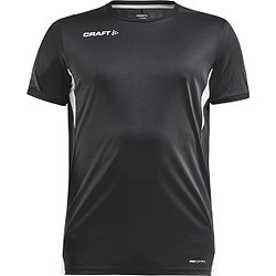 Craft Pro Control Impact T-Shirt Dames - Zwart / Wit