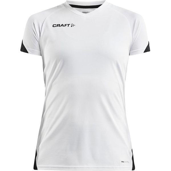Craft Pro Control Impact T-Shirt Dames - Wit / Zwart