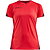 Craft Pro Control Impact T-Shirt Femmes - Rouge / Noir