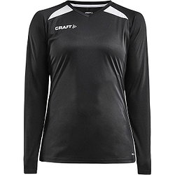 Craft Pro Control Impact Trikot Langarm Damen - Schwarz / Weiß