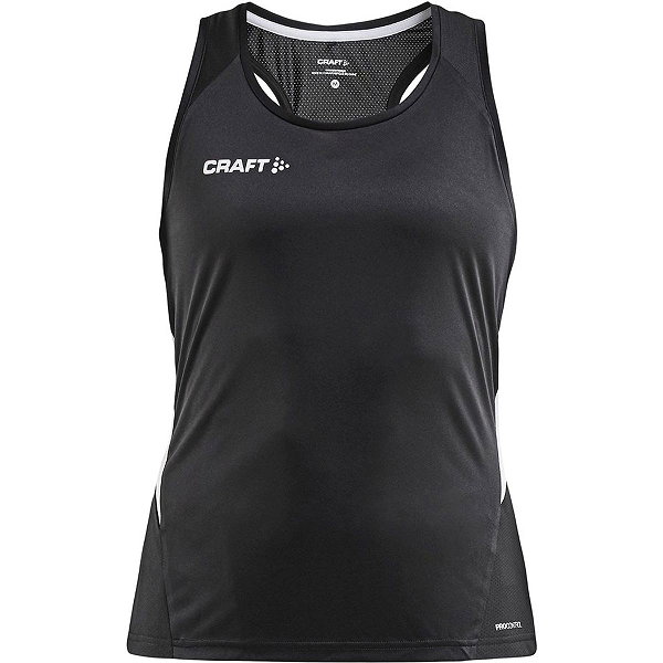 Craft Pro Control Impact Tanktop Dames - Zwart / Wit