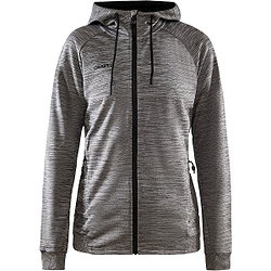 Craft Unify Hoodie Damen - Dunkelgrau Meliert