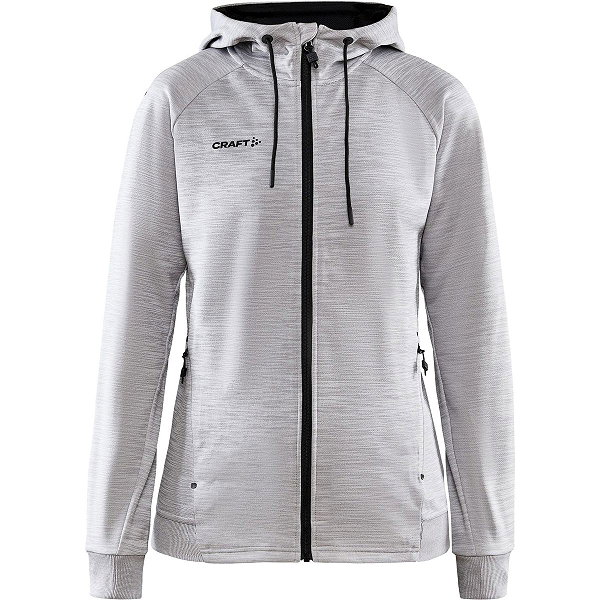 Craft Unify Sweat À Capuche Femmes - Gris Clair Mélange
