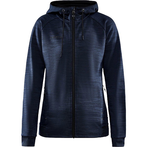 Craft Unify Hoodie Damen - Marine Meliert