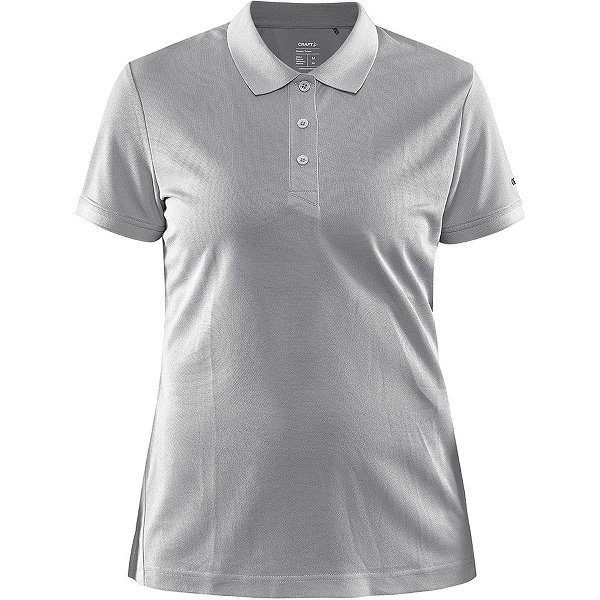 Craft Unify Polo Dames - Lichtgrijs Gemeleerd
