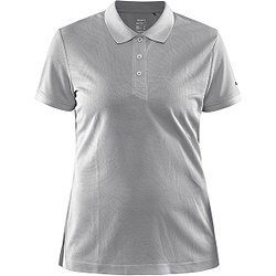 Craft Unify Polo Dames - Lichtgrijs Gemeleerd