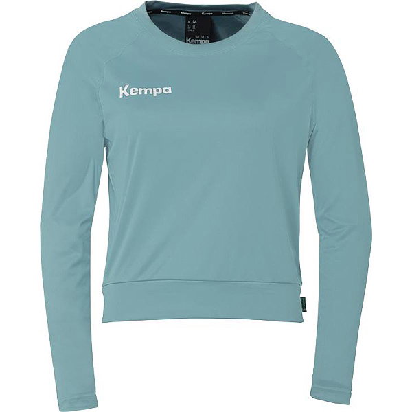 Kempa Crop Top Damen - Aqua