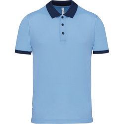 Proact Functionele Polo Heren - Hemelsblauw / Marine
