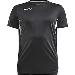 Craft Pro Control Impact T-Shirt Herren - Schwarz / Weiß