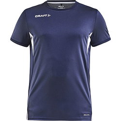 Craft Pro Control Impact T-Shirt Heren - Marine / Wit