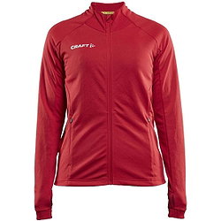 Craft Evolve Zip Trainingsjacke Damen - Rot