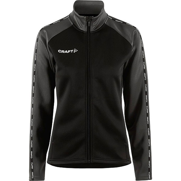 Craft Squad 2.0 Trainingsvest Rits Dames - Zwart