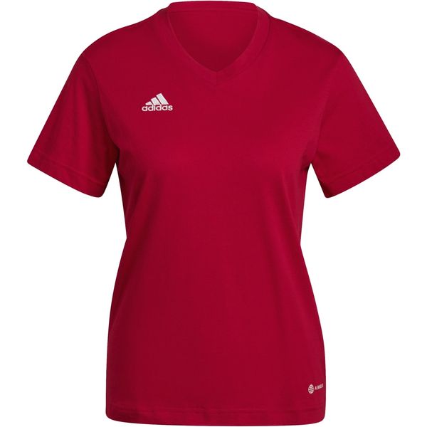 Adidas Entrada 22 T-Shirt Femmes - Rouge