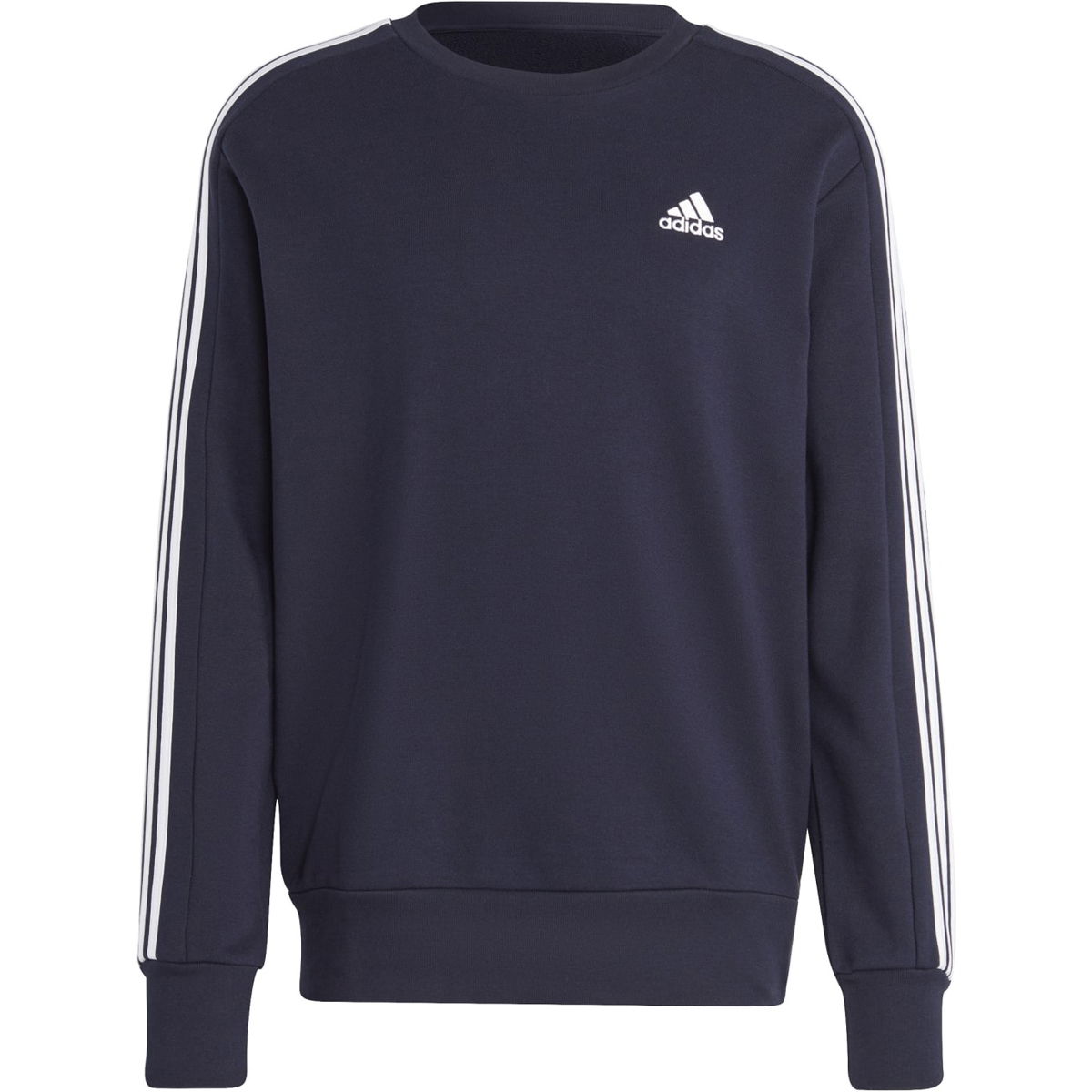 Adidas Essentials French Terry 3 Stripes Sweater voor Heren Marine Teamswear