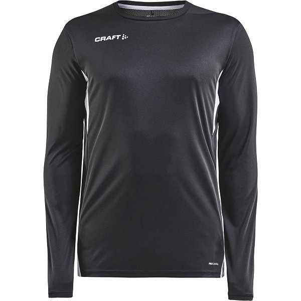 Craft Pro Control Impact Voetbalshirt Lange Mouw Heren - Zwart