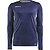 Craft Pro Control Impact Voetbalshirt Lange Mouw Heren - Marine