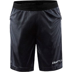 Craft Evolve Zip Pocket Short Enfants - Asphalte