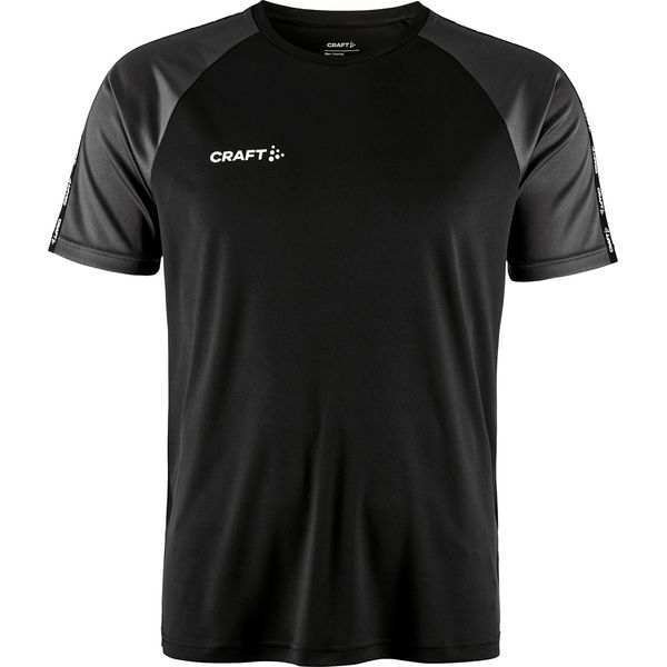 Craft Squad 2.0 Contrast T-Shirt Heren - Zwart