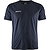 Craft Squad 2.0 Contrast T-Shirt Hommes - Marine
