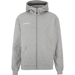 Craft Community 2.0 Logo Sweater Met Rits Kinderen - Lichtgrijs Gemeleerd