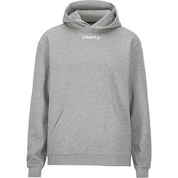 Craft Community 2.0 Logo Sweater Met Kap Kinderen - Lichtgrijs Gemeleerd