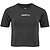 Craft Rush 2.0 Crop Top Dames - Zwart