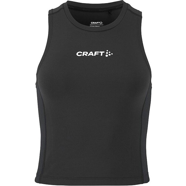 Craft Rush 2.0 Crop Top Damen - Schwarz